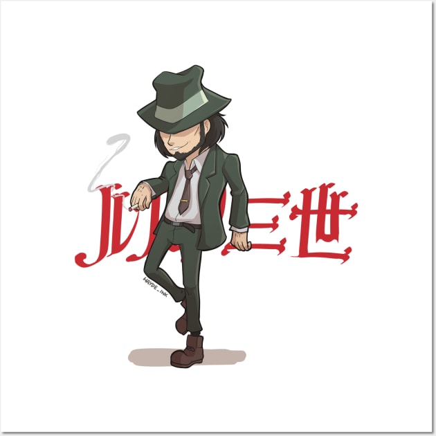 Jigen Daisuke - Lupin III Wall Art by Hayde